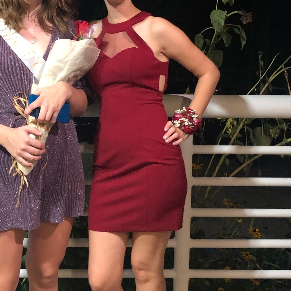 Red Cocktail Dress